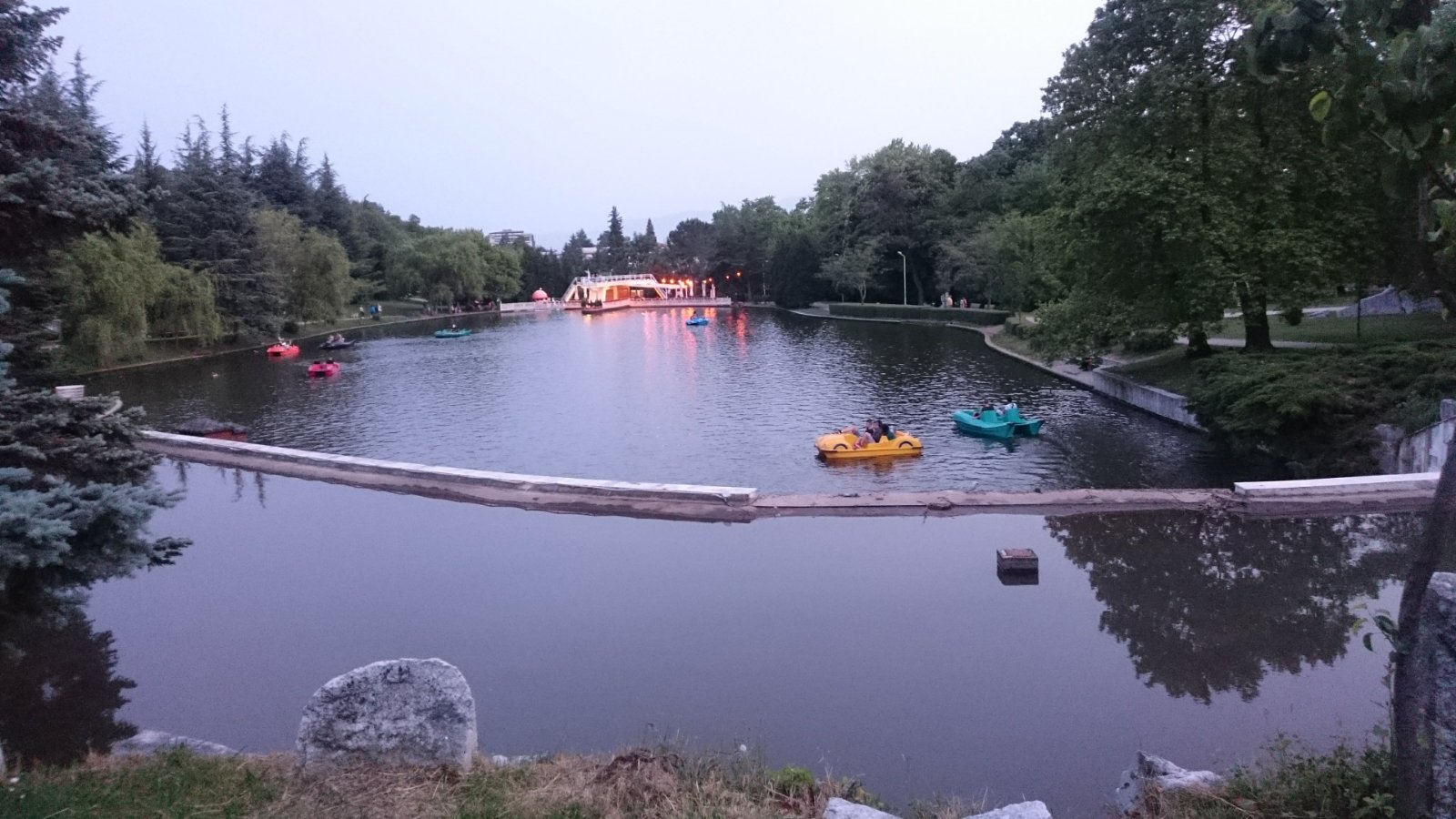 Езерото в Сандански